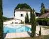 french villa pool
